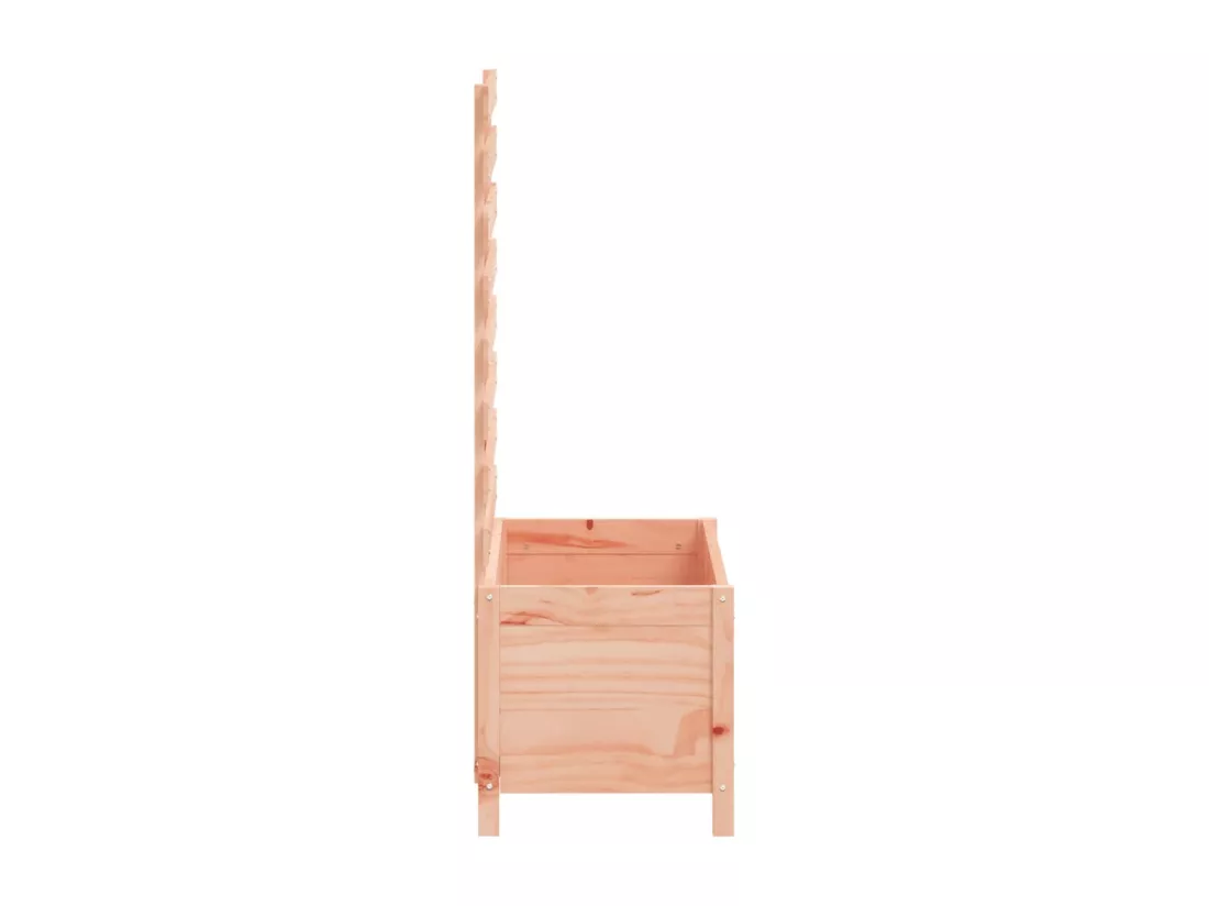 Jardinière avec support 79x39,5x114 bois massif douglas