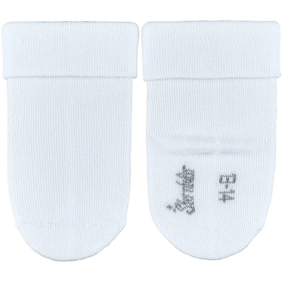 Sterntaler Baby-Söckchen 3er-Pack Uni weiß