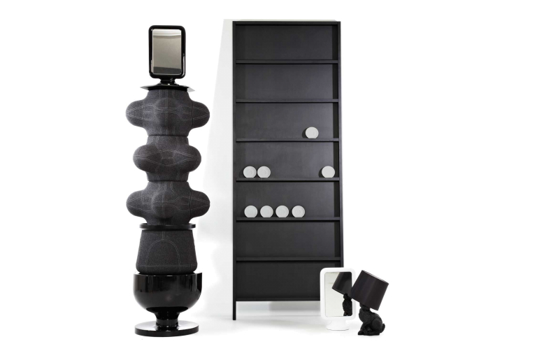 Moooi Elements 007 bijzettafel RAL 5008 Grey Blue