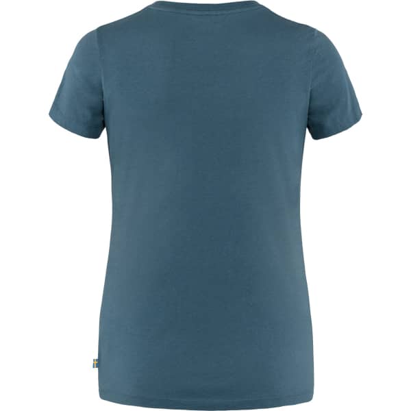 T-shirt FJALLRAVEN ARCTIC FOX PRINT T-SHIRT W INDIGO BLUE