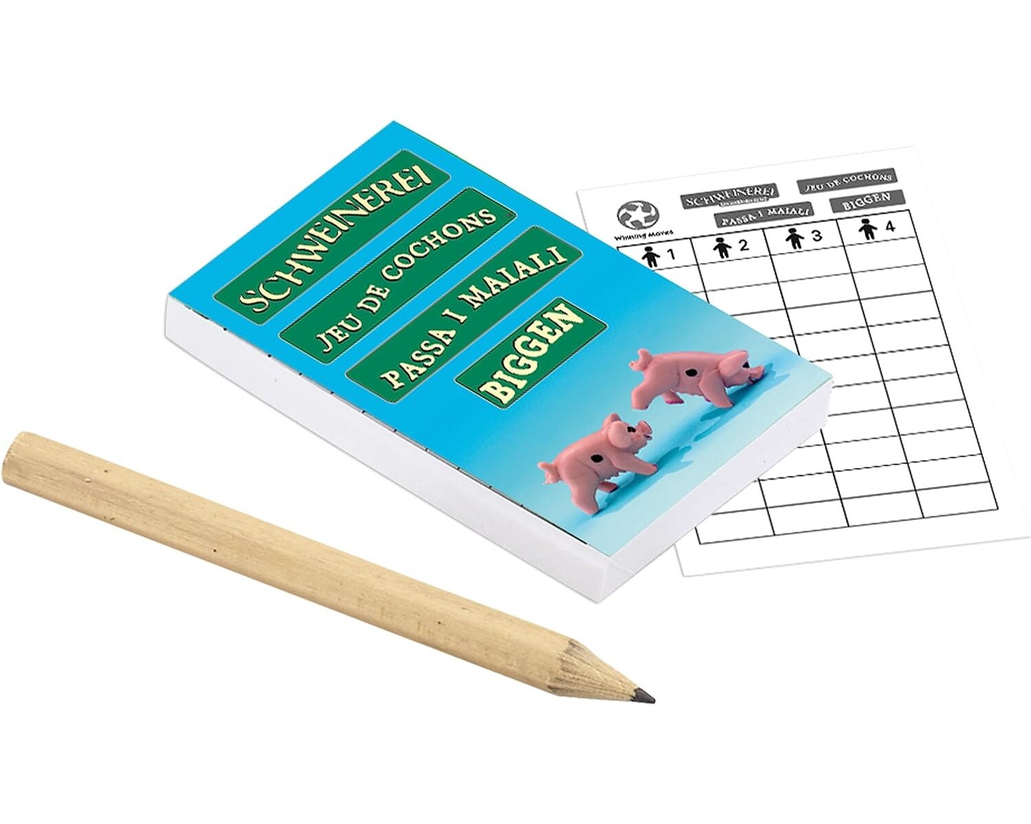 Schweinerei (DE, IT, NL, FR) (neue Box) Würfelspiel Gesellschaftsspiel
