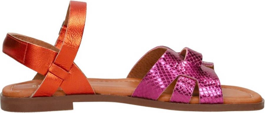 Red Rag 79666~~~~~~~~~~~~~~~~~~~~~~~~~ Platte sandalenDames Sandalen Roze