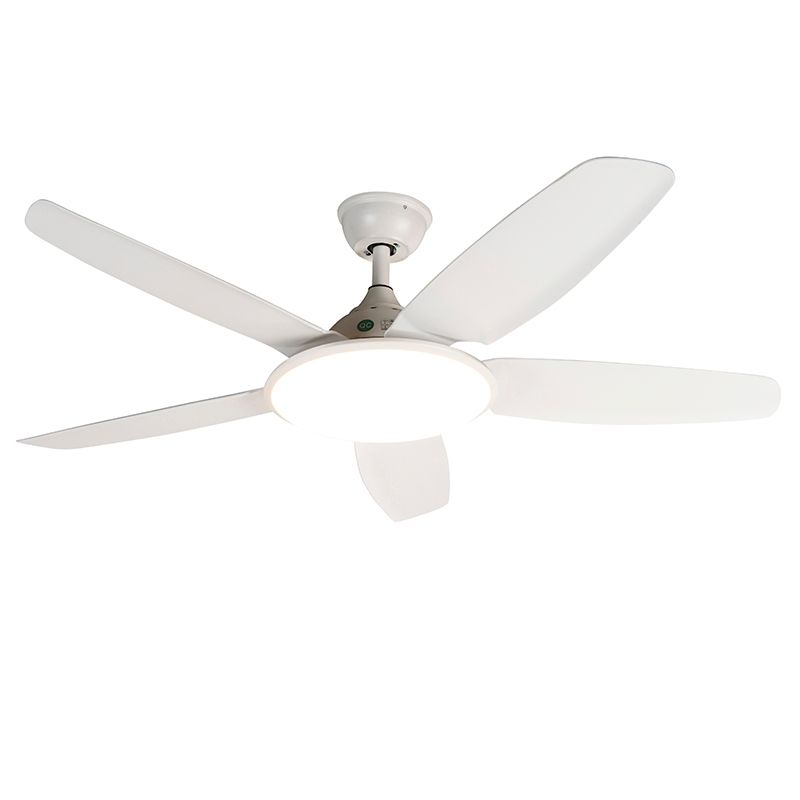 Plafondventilator wit 130cm incl. LED dimbaar met afstandsbediening - Vifte
