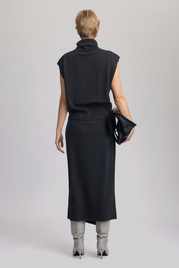 Gestuz ManziGZ skirt Deep graphite melange