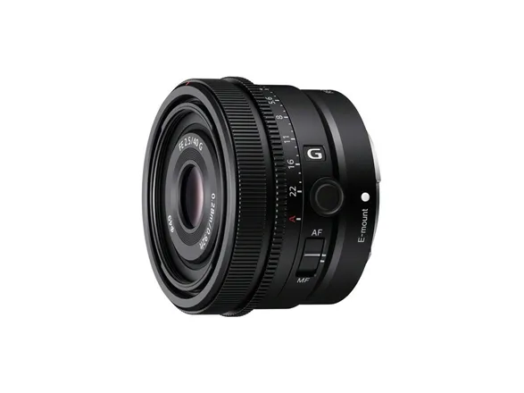 Sony SEL40F25G - Objektiv - 40 mm - f/2.5 G - Sony E-mount - for Cinema Line; a VLOGCAM; a1; a1 II; a6700; a7 IV; a7C; a7C II; a7CR; a7R V; a7s III; a9 III