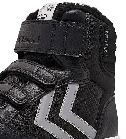 Hummel Winterstiefel - Stadil Super Poly Mid Tex Jr - Schwarz/Gr