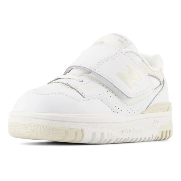 New Balance Baskets Lacets et Scratchs 550 | Blanc