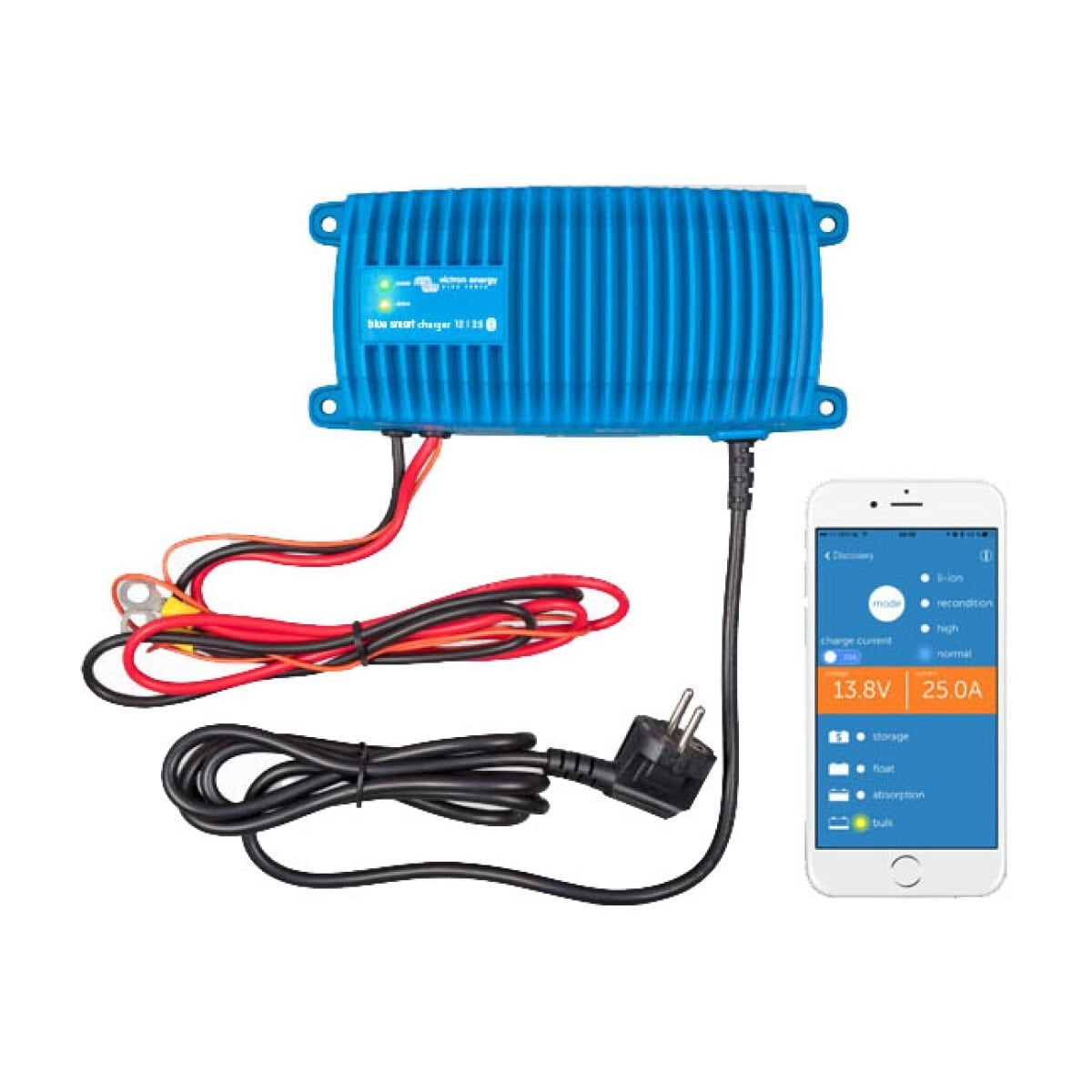 VICTRON Blue Smart IP67 Batterilader 12V 13A m/Bluetooth