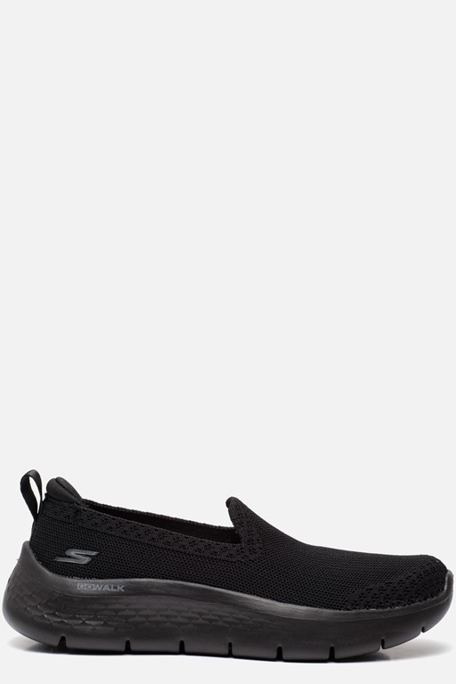 Skechers Go Walk Flex Instappers zwart Synthetisch