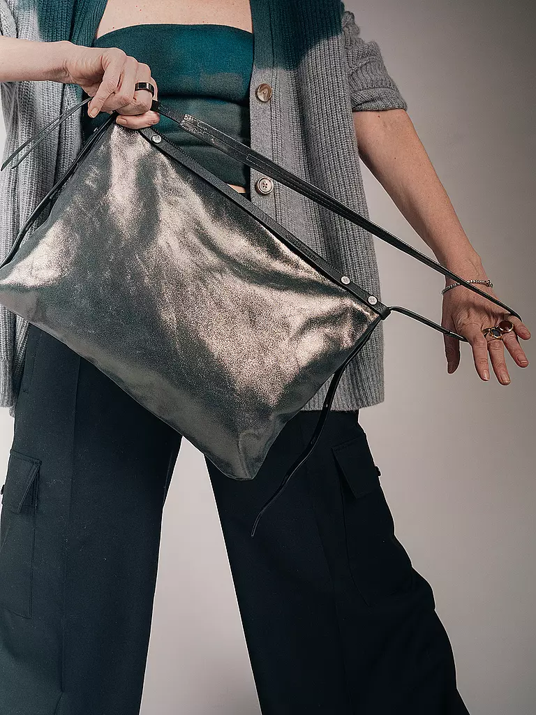 INA KENT Ledertasche - Umhängetasche ROVE Ed. 1 schwarz