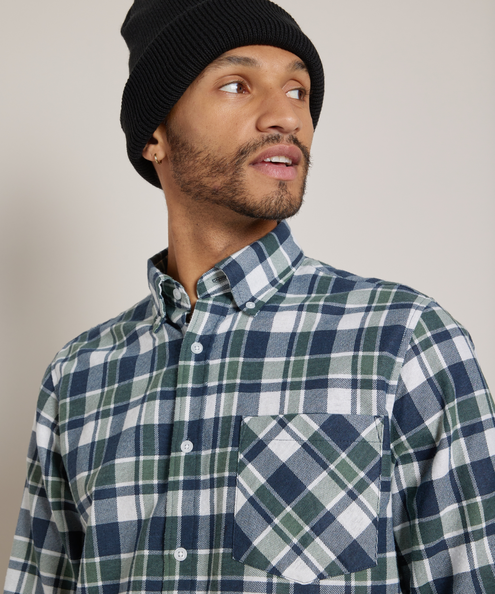 flanel overhemd