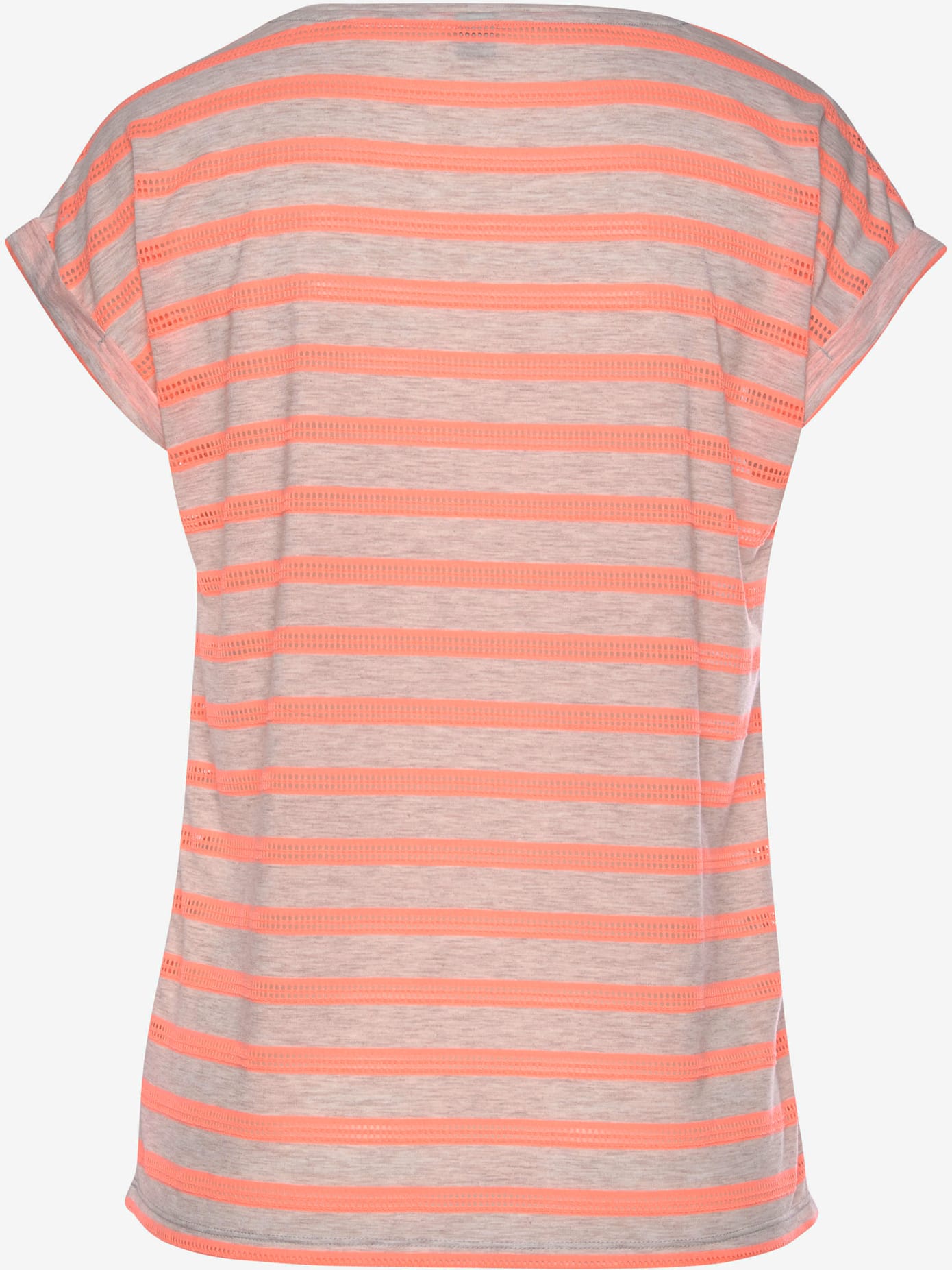 T-shirt à manches courtes rayures sportives