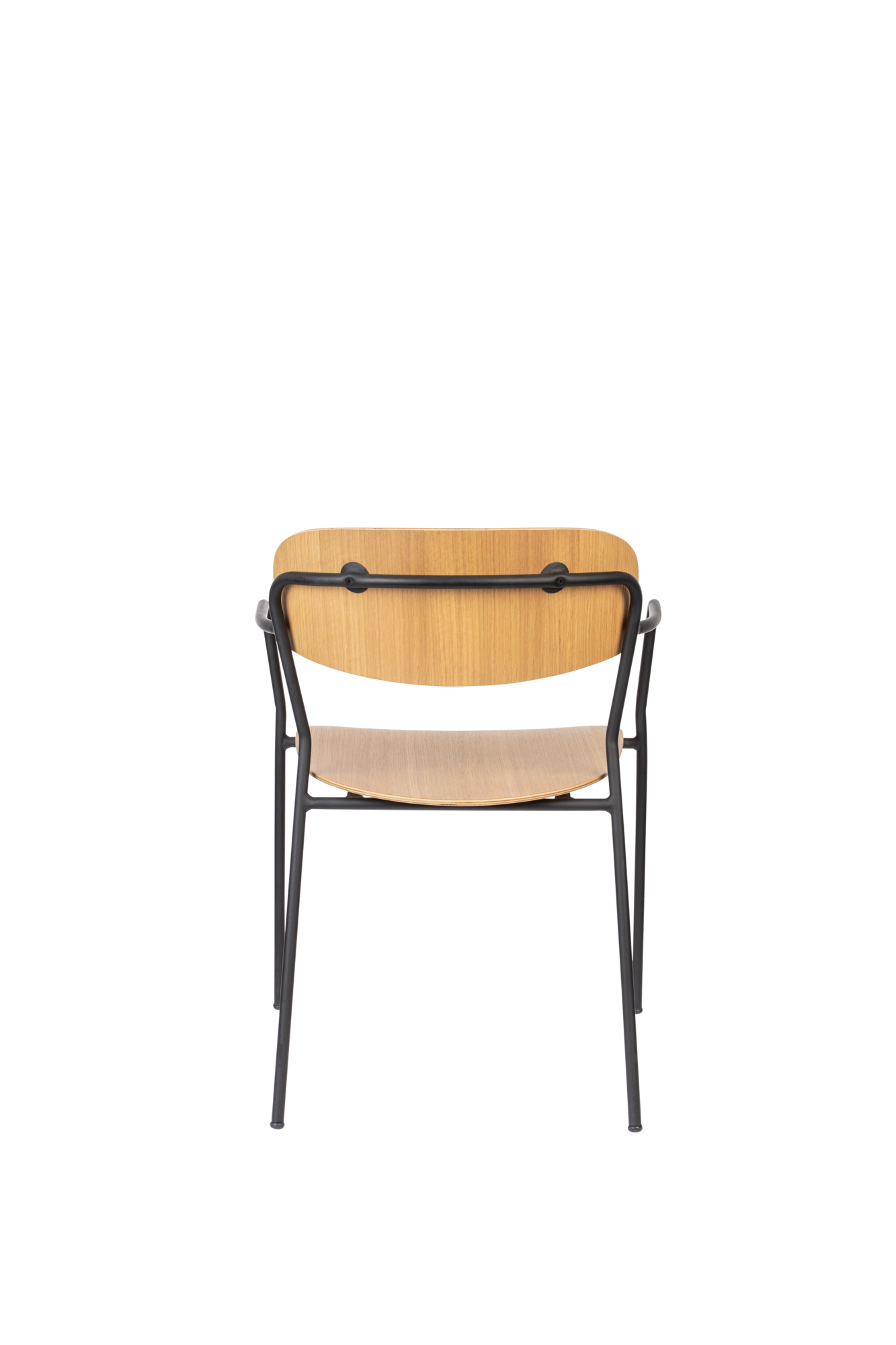 Rein Living armstoel Jolien zwart/naturel