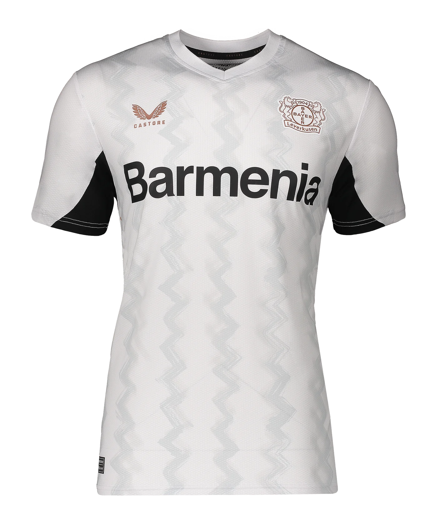 Castore Bayer 04 Leverkusen Auth. Trikot Away 2024/2025 Weiss F002