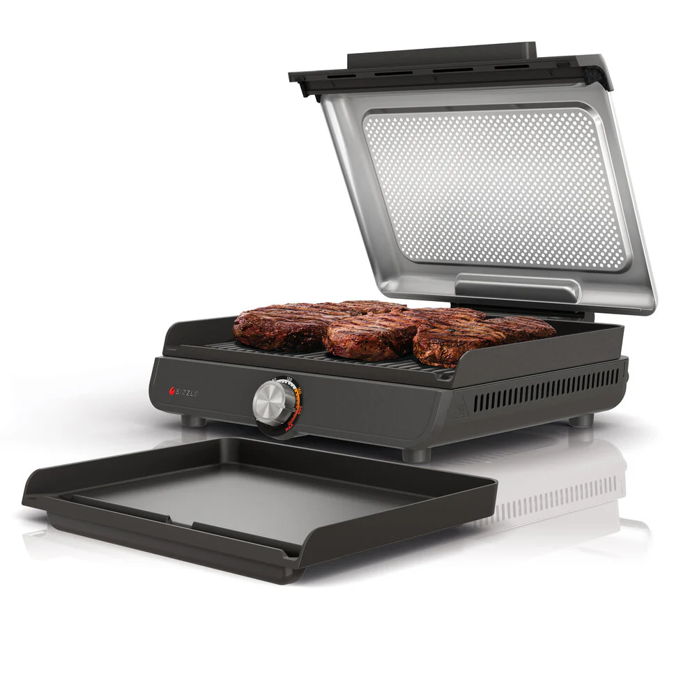 Ninja  Sizzle Flat Plate & indendørs grill - sort