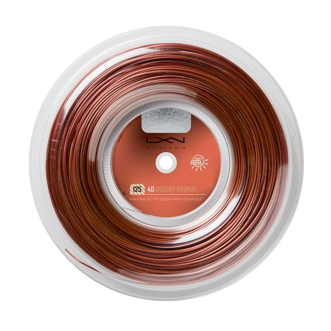 4G Desert Bronze 125 Tennissaiten-Spule