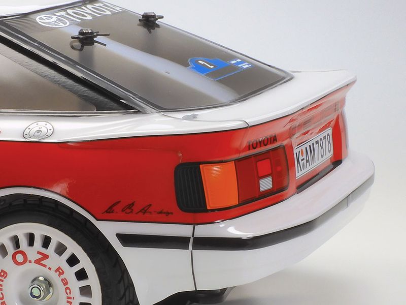 Tamiya Tourenwagen Toyota Celica GT-Four, TT-02, Bausatz, 1 Toyota Celica GT-Four (ST165) On-Road Modell auf bewährtem TT02 Chassis