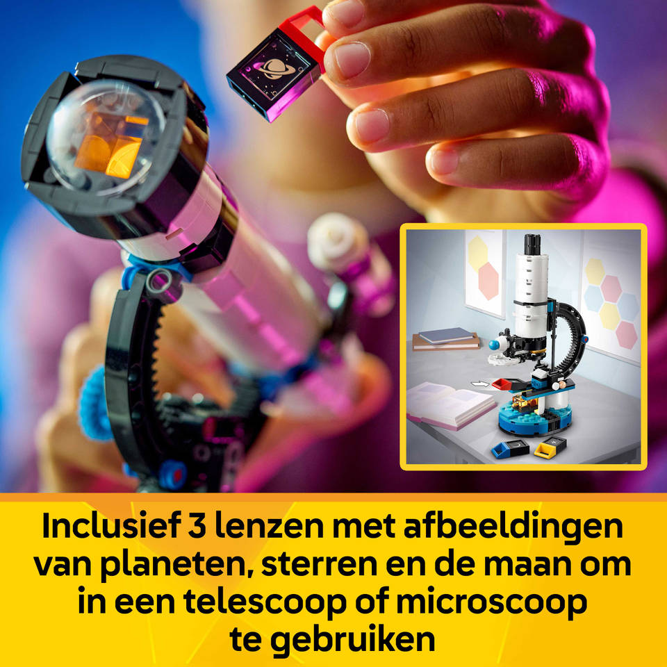LEGO Creator 3-in-1 telescoop voor ruimteverkenning 31378