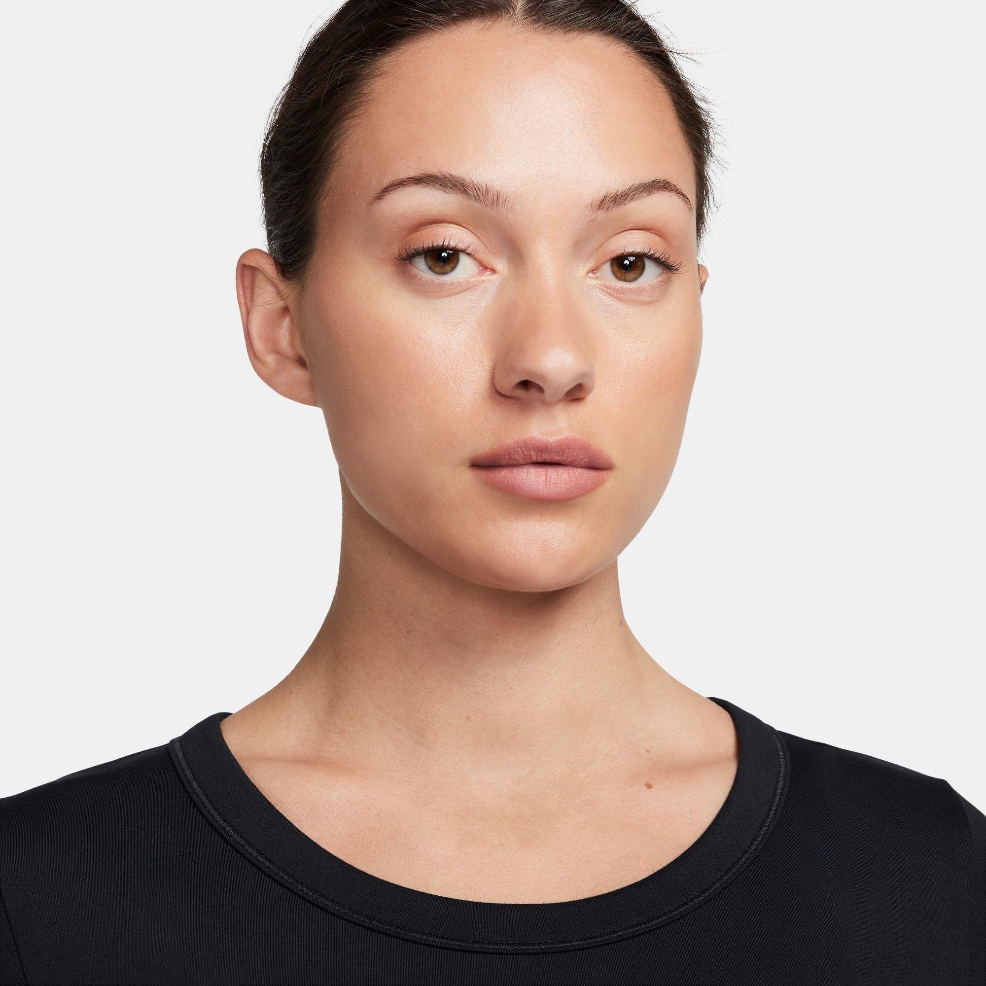 Nike One Fitted Womens Dri FIT Short Sleeve Top