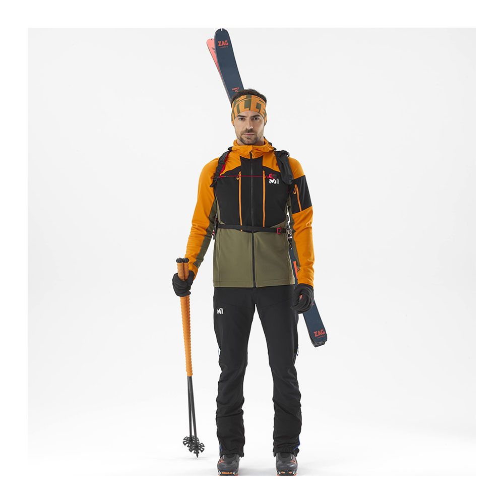 Millet PIERRA MENT - Polaire ski Homme ivy/maracuja