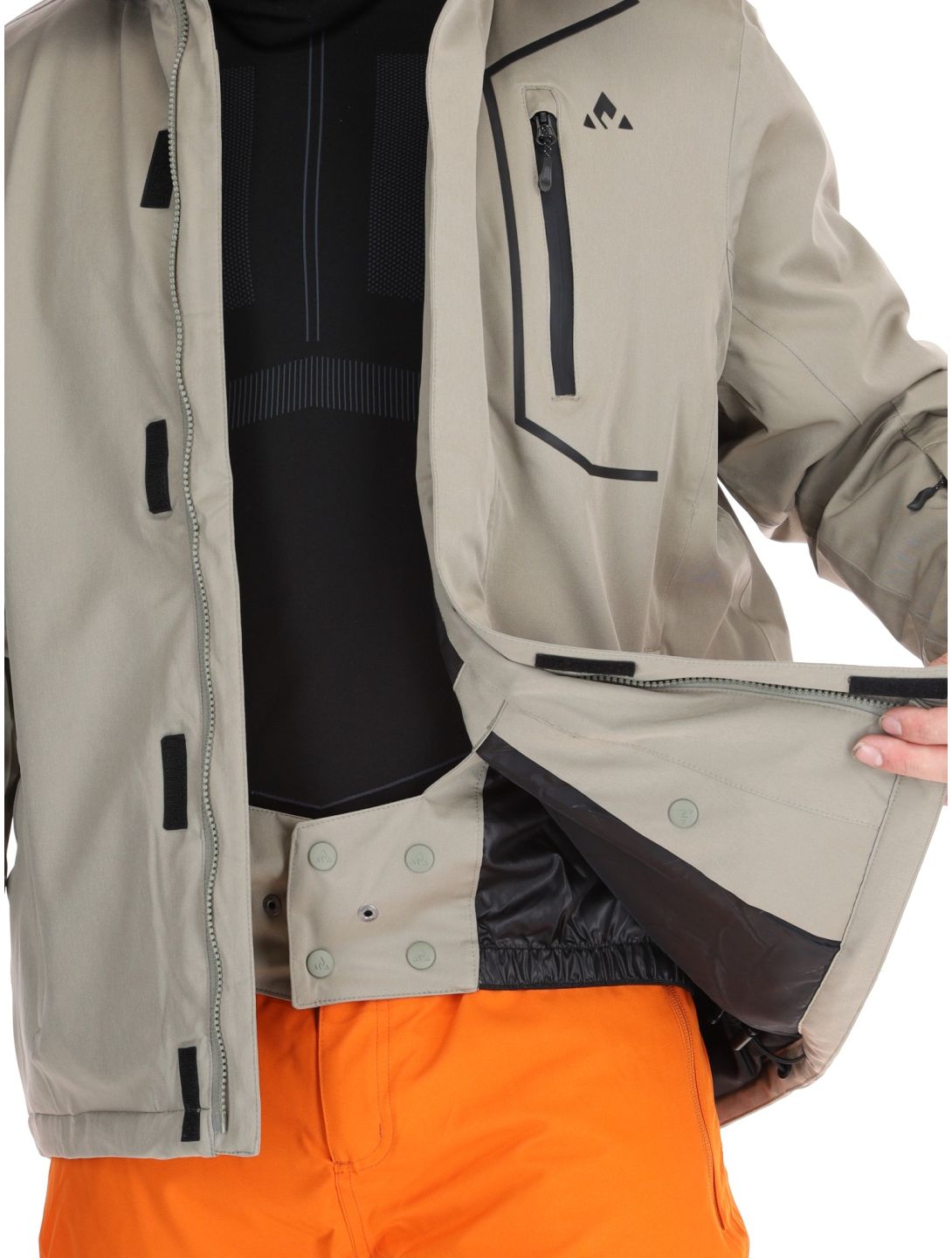 Carbon ski-jas heren