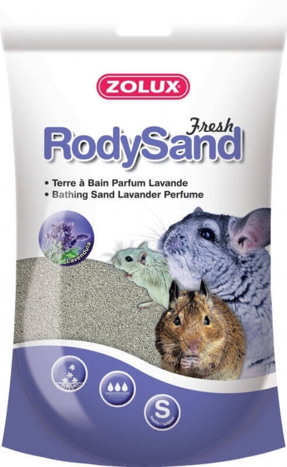 Terre à bain rodysand nature 2l