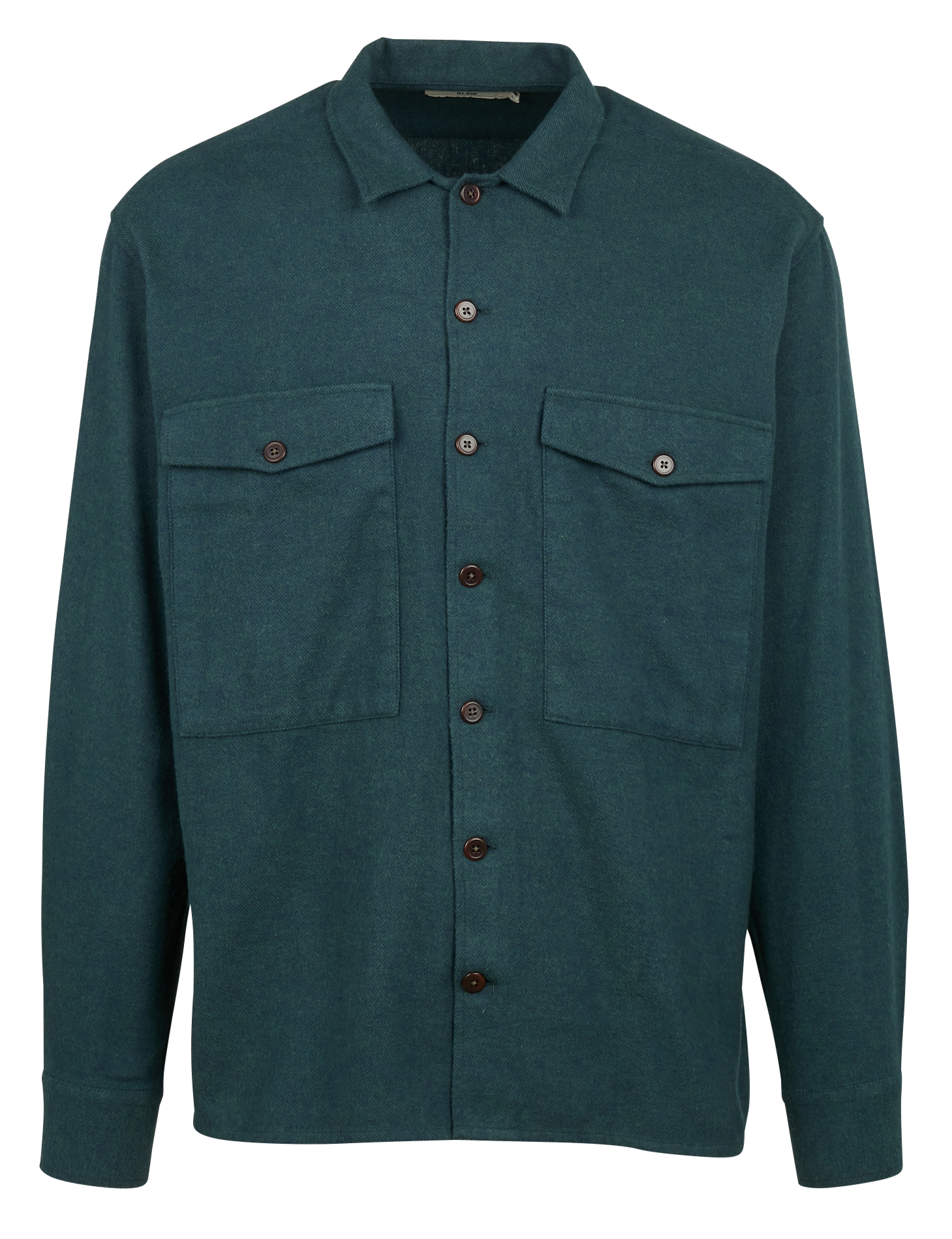 CURTIS - Chemise col classique en coton| Vert