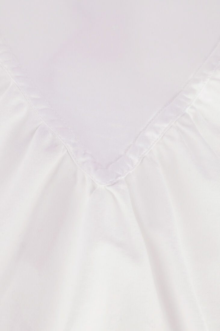 10DAYS witte 10days blouse balloon sleeve blouse