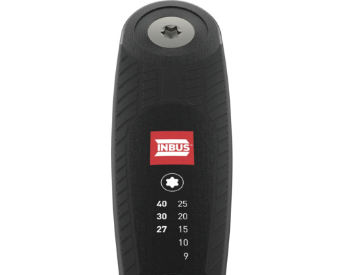 TORX® klaphouderset 8-delig, TX9–TX40, met HybridTouch — Made in Germany (INBUS® 71294)