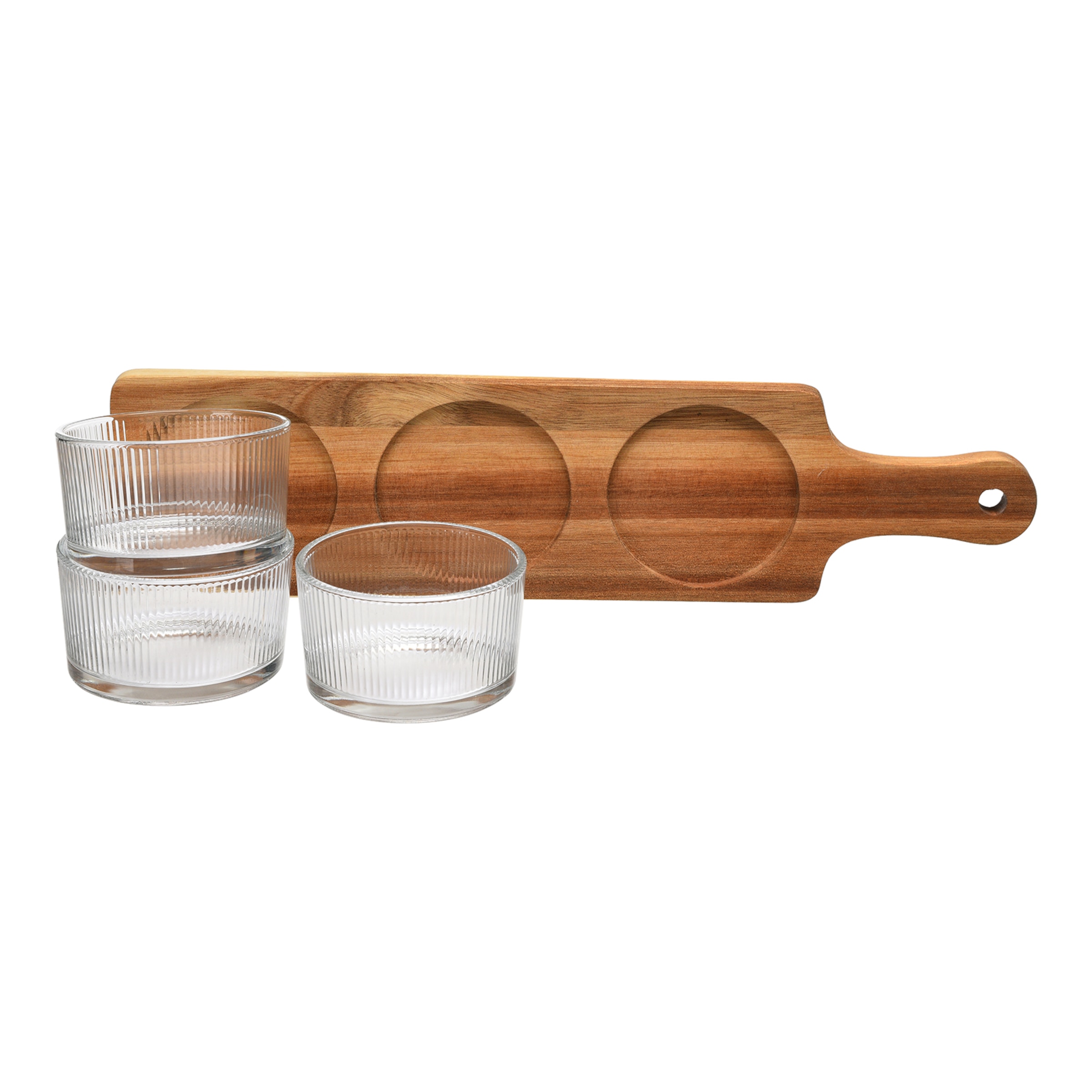 braun, L 40 cm, 4-teilig