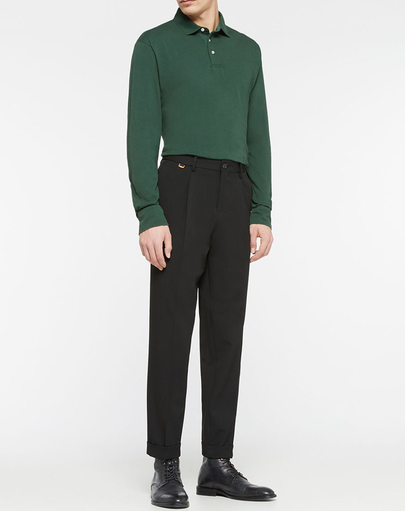 Hackett London Polo Regular Fit Jersey vert foncé