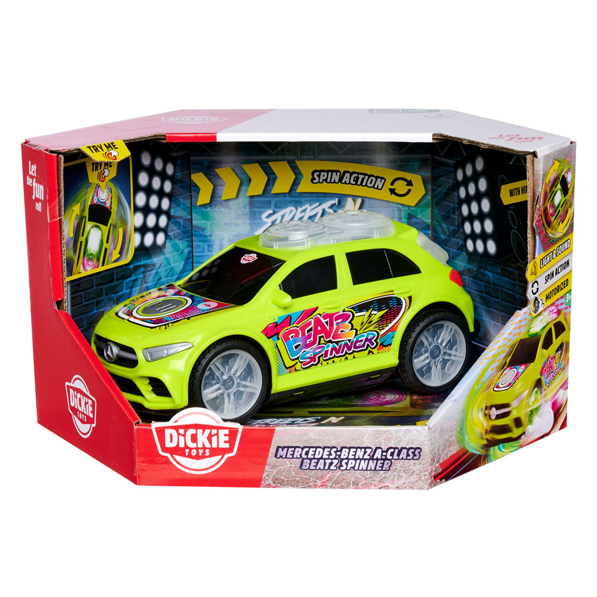 Dickie Mercedes-Benz A-Class Beat Spinner Auto