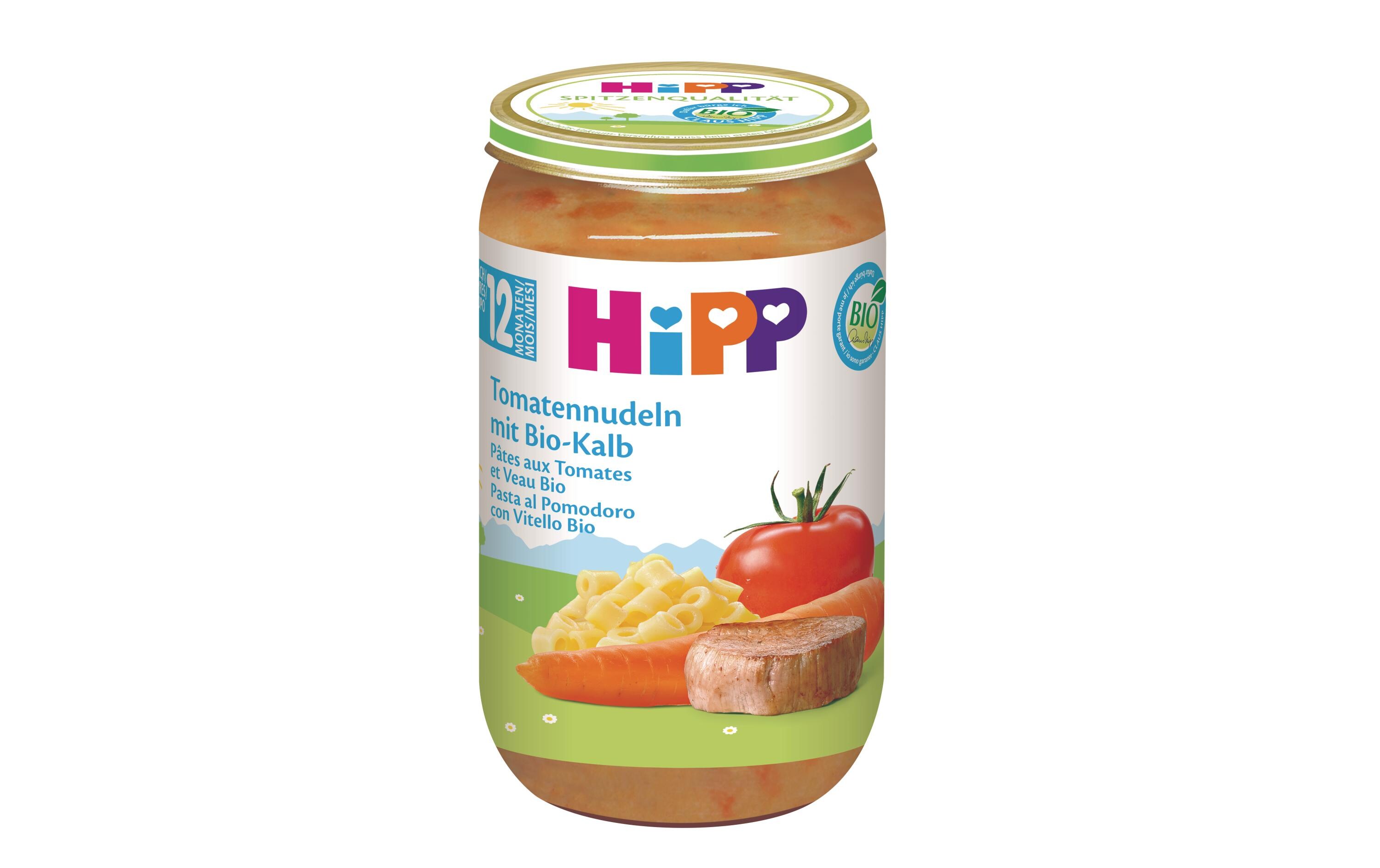 Menü Tomatennudeln mit Bio-KalbMenü, Tomatennudeln mit Bio-Kalb, 1 x 250 g