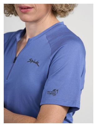 Maillot Manches Courtes Unisexe Spiuk All Terrain Bleu