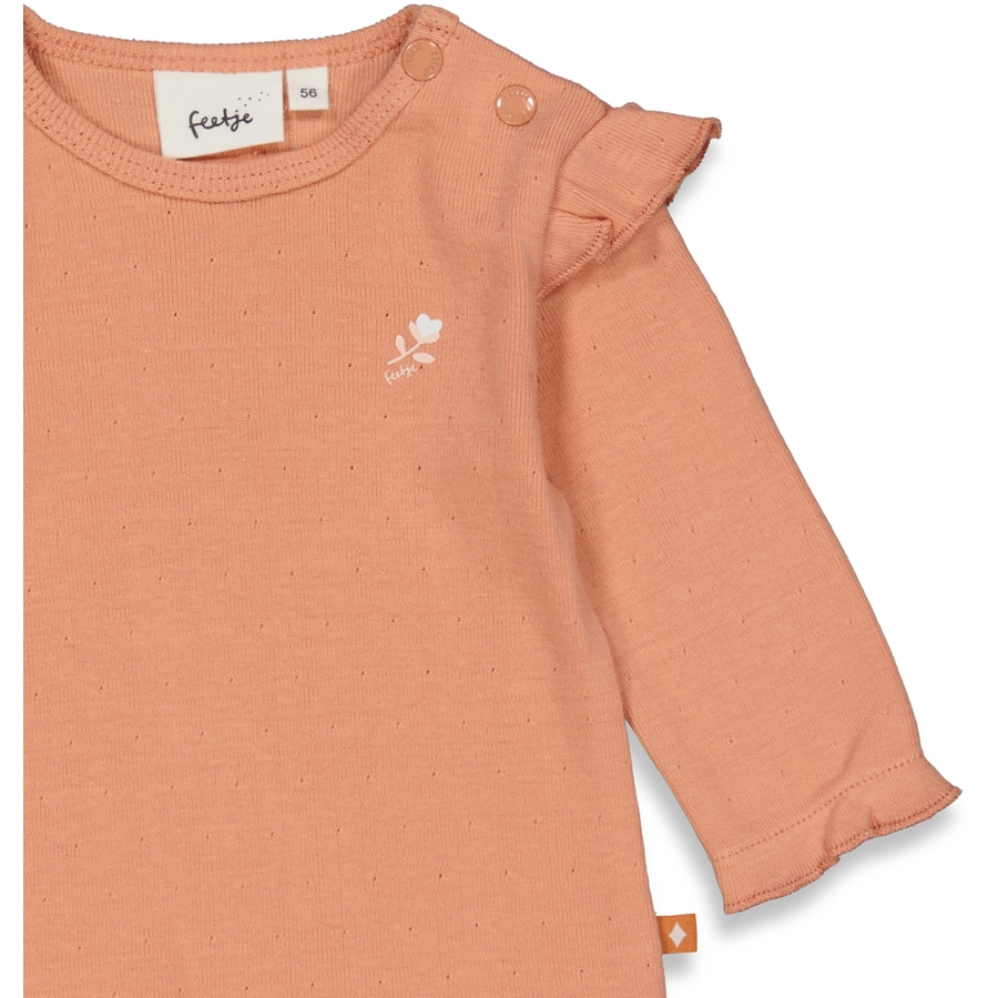 Feetje Langarmshirt So Very Loved Dunkelrosa
