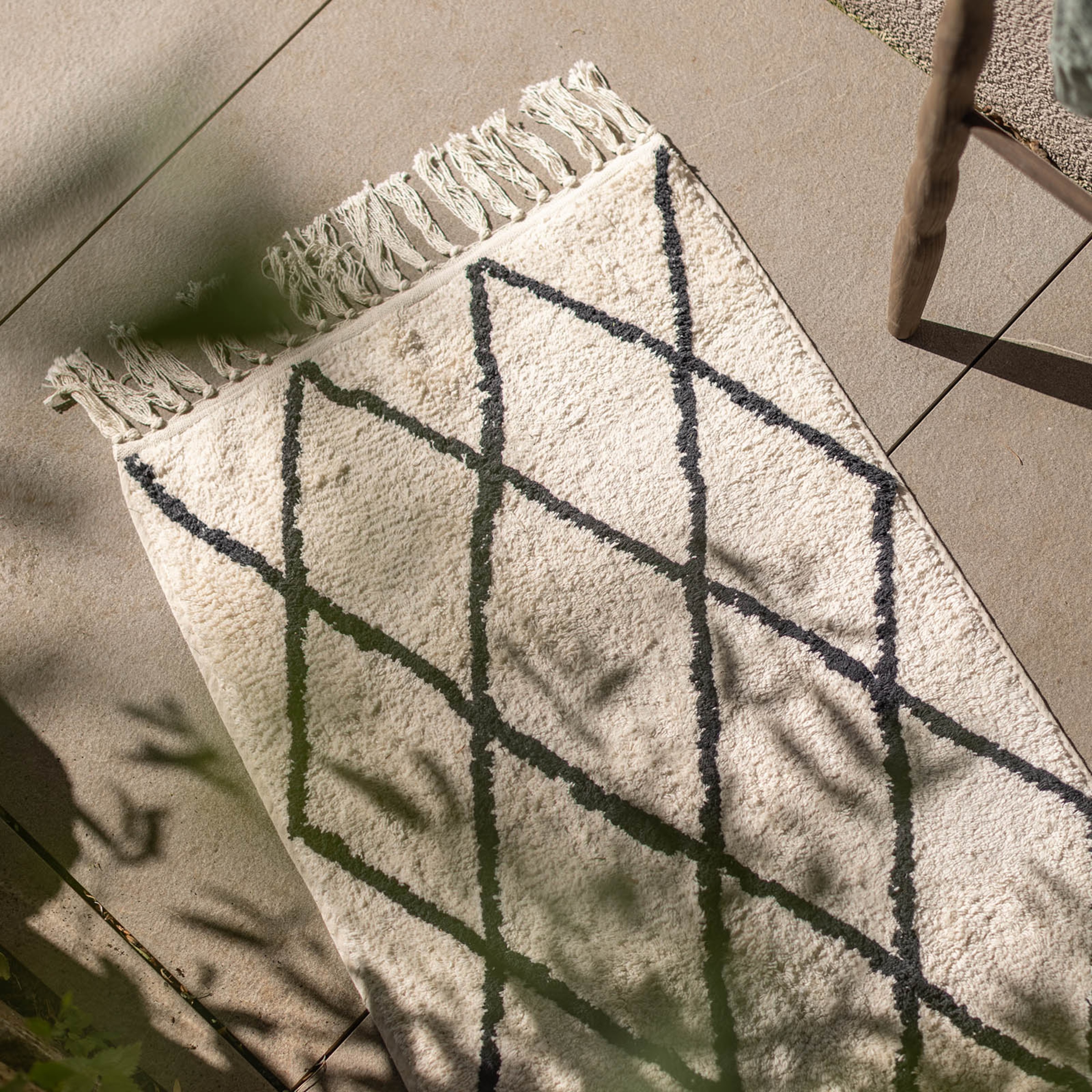 natur, L 80 x B 50 cm