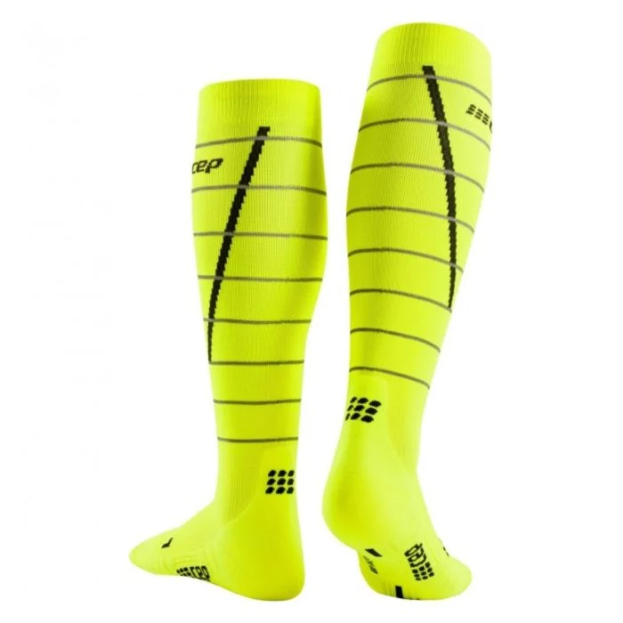 CEP Dame Strømper Reflective Compression Socks Gul