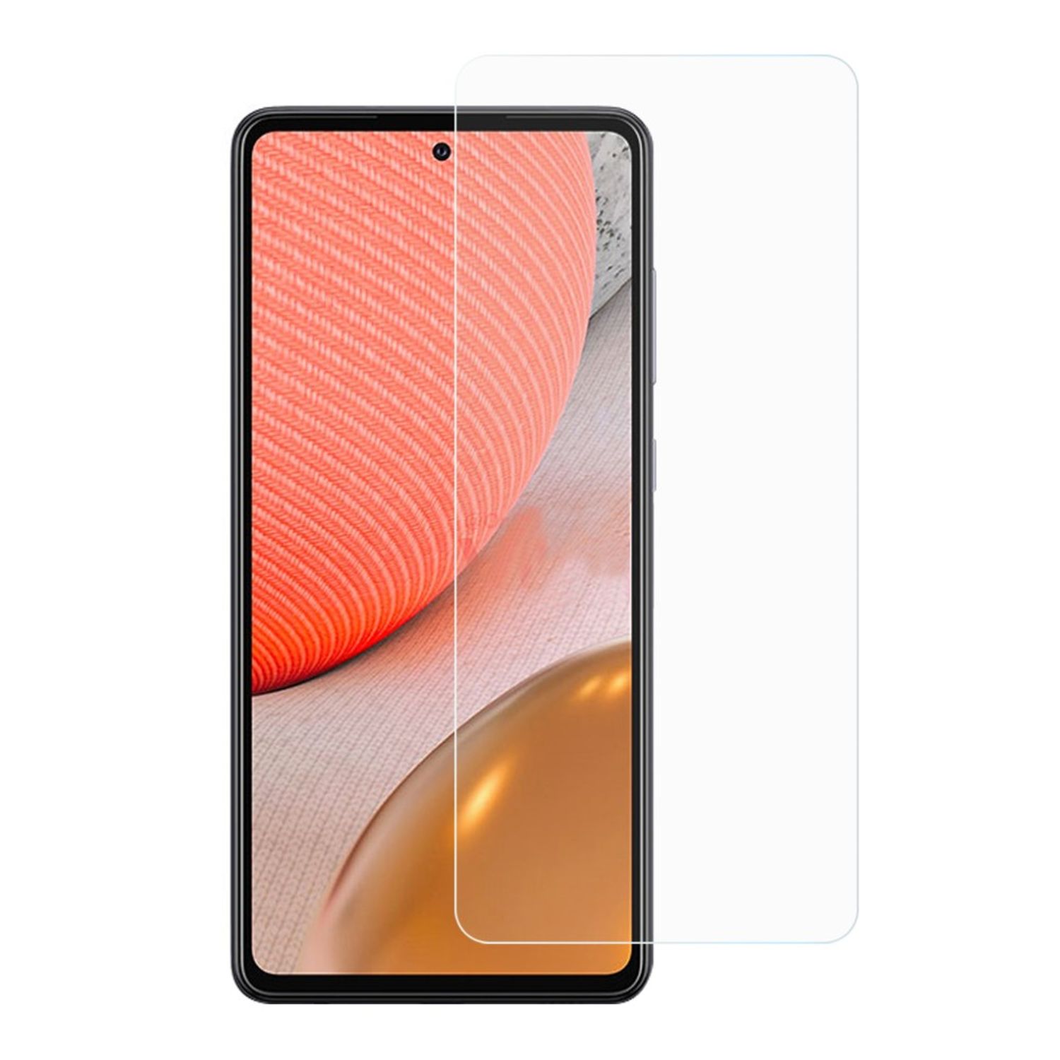Samsung Galaxy A72 Panzerfolie Glas Schutzglas 9h Hartglas Schutzfolie Display