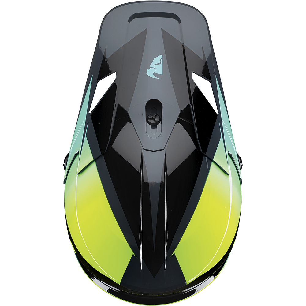 Thor Motocross - Casque Sector Fader Gris / Jaune / Bleu
