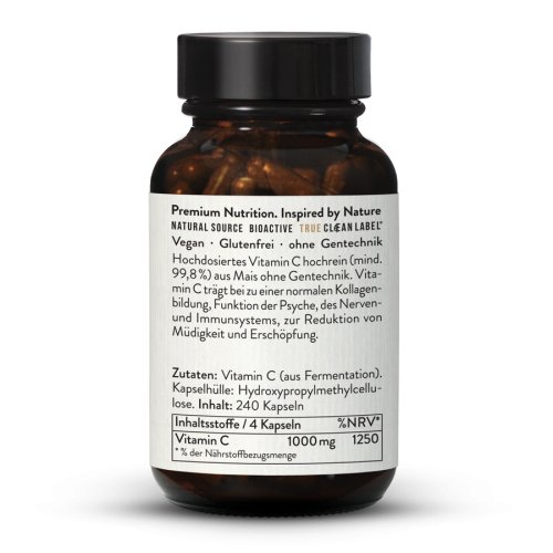 Sunday Natural Products  Vitamin C 250 Pure