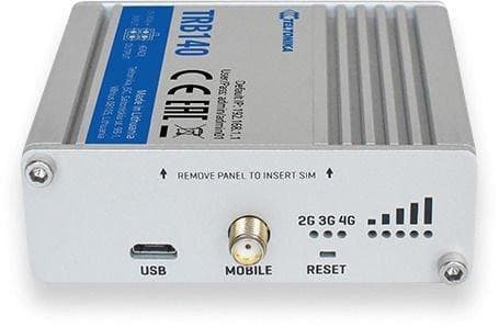 Teltonika TRB140 LTE Router: Ingen WiFi, 4G, SIM, Enthernet
