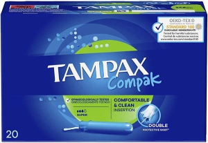 Tampax Tampons Compak Super