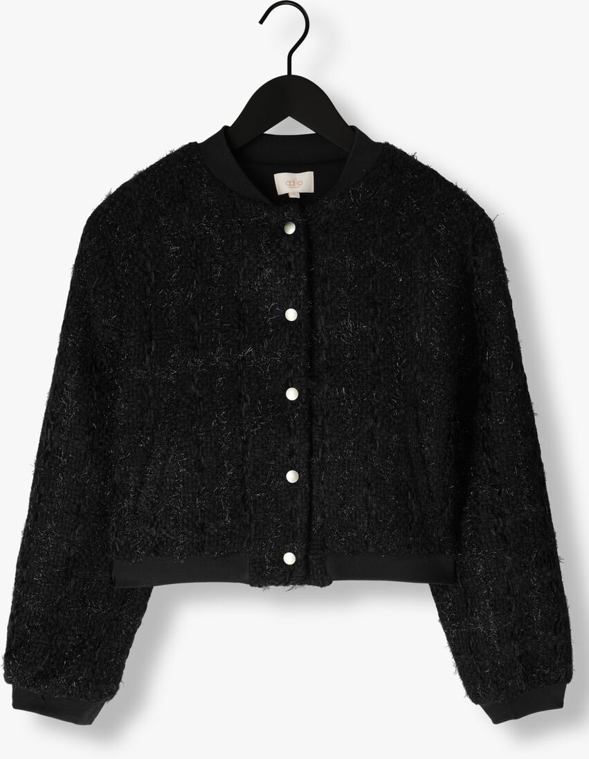 AAIKO zwarte aaiko jack silvie tweed pes 537 pes jackets