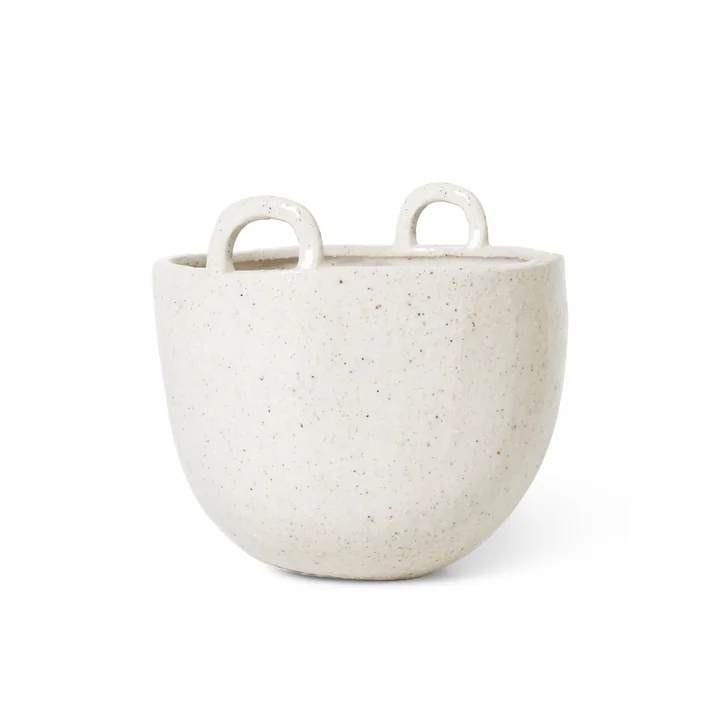 Ferm Living - Speckle Pflanzentopf, Ø 30 x H 30 cm, off-white