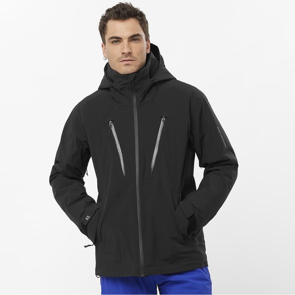 Veste de ski SALOMON BRILLIANT JACKET DEEP BLACK