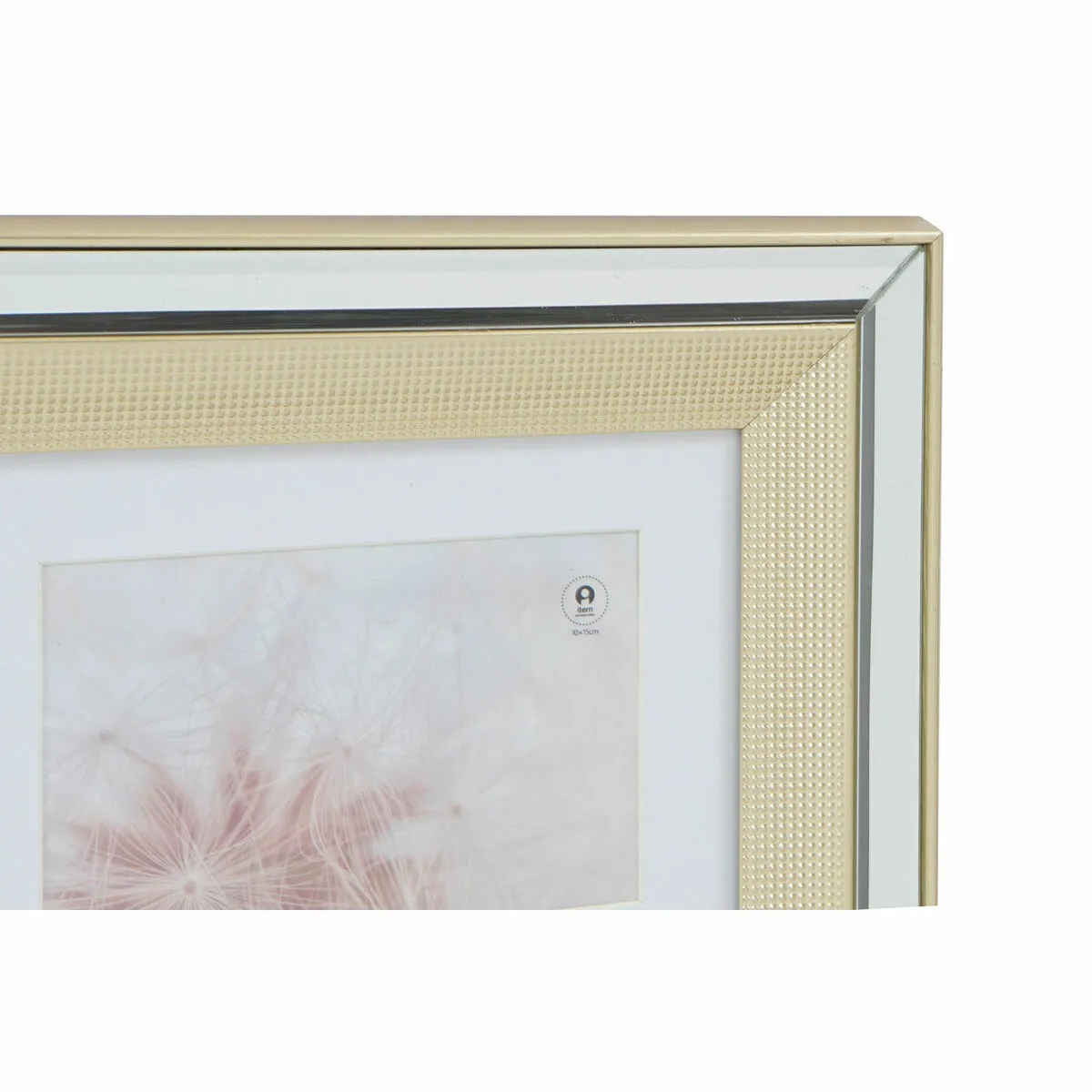 Cadre Photo DKD Home Decor Doré/Argenté