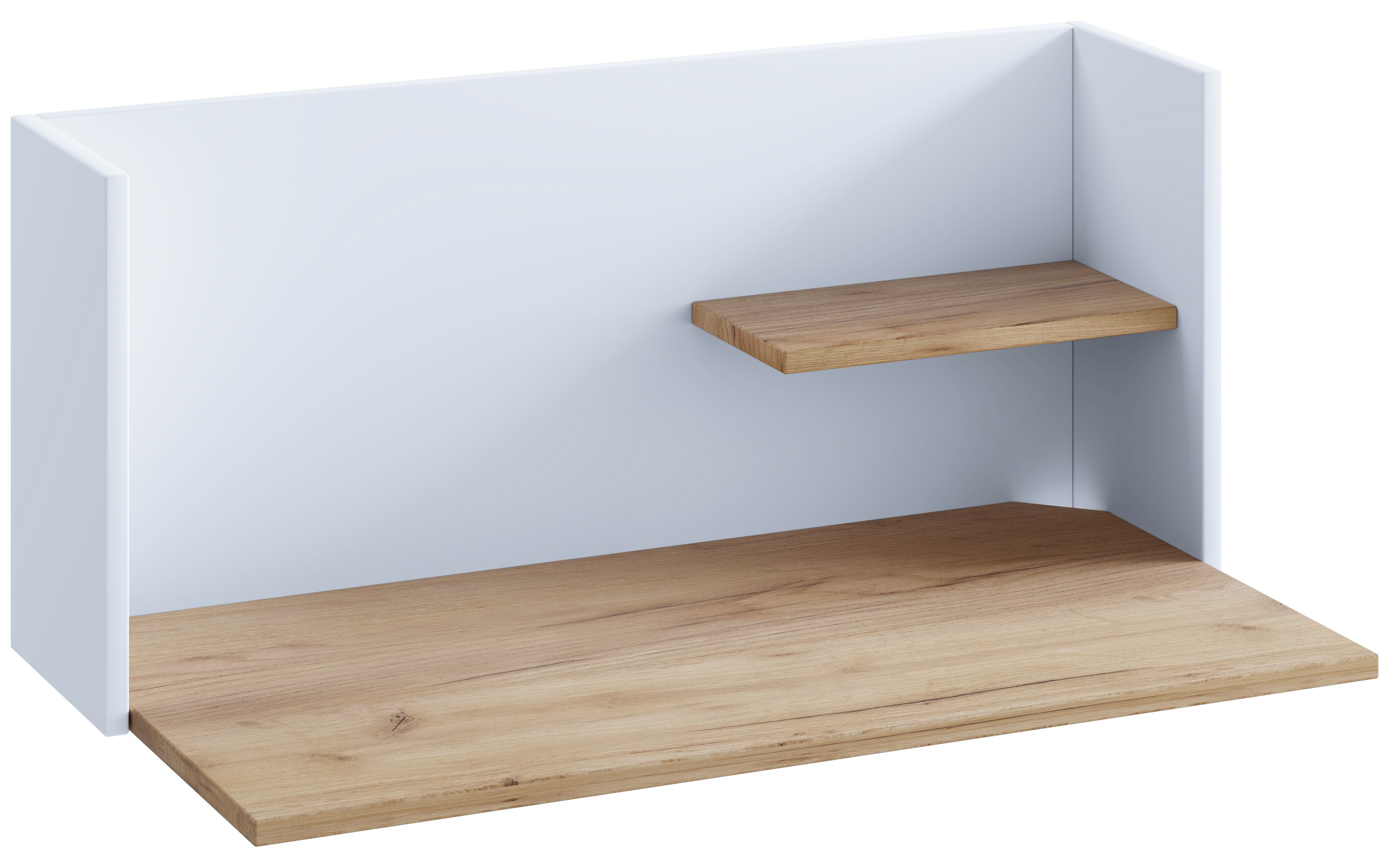 VCM Holz Hänge Schreibtisch Wandlaptoptisch Workstation Computertisch Workas