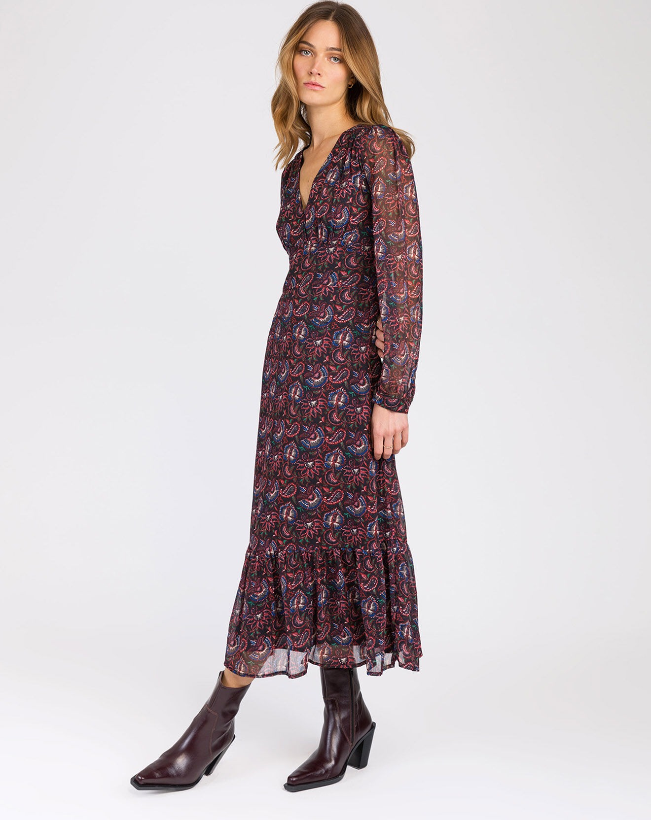An'ge Robe Oclande horia black