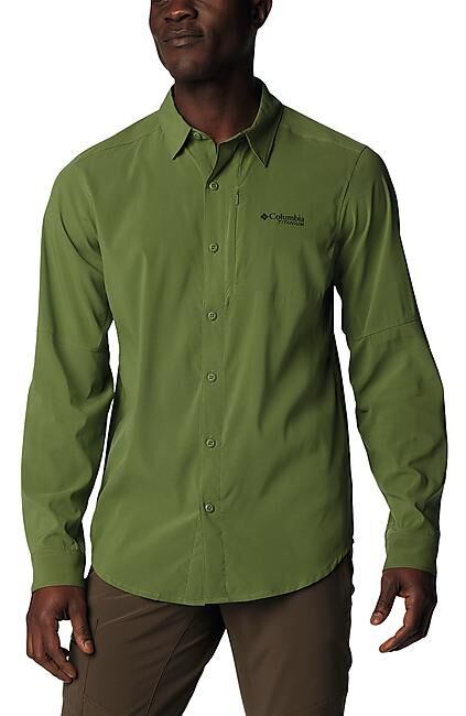 COLUMBIA - CHEMISE CIRQIE RIVER VENTED WOVEN LS