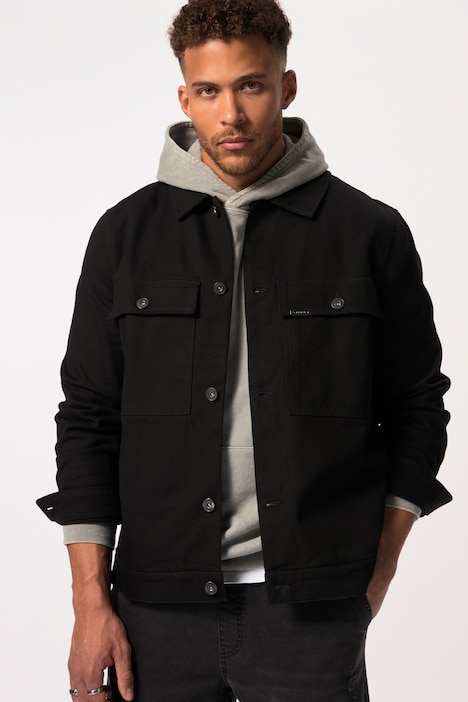 STHUGE Twilljacke, große Brusttaschen, bis 8 XL